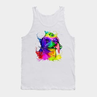 DOG staff color Tank Top